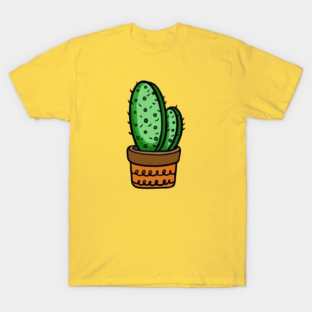 Succulent Illustration 7 T-Shirt T-Shirt by yudabento